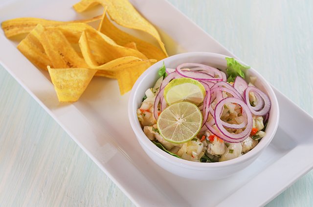 PASSION FRUIT CEVICHE